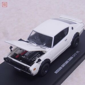 京商 1/43 ニッサン スカイライン 2000GT-R KPGC110 レーシング/ワイドホイール まとめて2台セット KYOSHO NISSAN SKYLINE【10の画像7