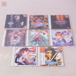 動作保証品 DC ドリームキャスト CAPCOM VS SNK ミレニアムファイト2000/サイキックフォース2012 等 まとめて8本セット 箱説付【10の画像1