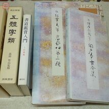 書道 関連本 まとめて62冊 王羲之 藤原楚水 印譜 五體字類 飯島春敬 青山杉雨 中国書道 大量セット まとめ売り【BA_画像4