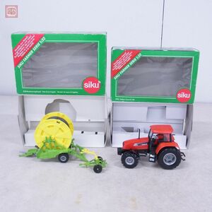 Siku FARMER SERIE 1/32 2258 Bewasserungshaspel Hose Drum Irrigator/2963 Traktor Case CS 150 計2点セット ジク【20