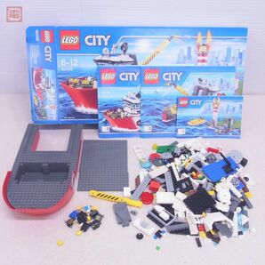 レゴ 60109 シティ 消防ボート/31064 クリエイター 水上飛行機/31069 クリエイター ファミリーコテージ 計3個セット LEGO 現状品【40の画像4