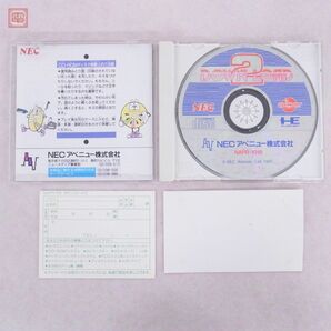 動作保証品 PCE PCエンジン CD-ROM2 ダウンロード2 DOWNLOAD 2 NECアベニュー 箱説帯ハガキ付【10の画像2