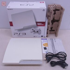 動作品 シリアル一致 PS3 プレステ3 本体 CECH-3000A クラシック・ホワイト Classic White HDD欠品 ソニー SONY 箱説付【20