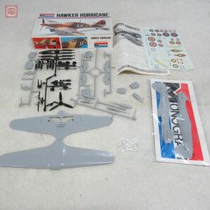 未組立 モノグラム 1/48 ワイルドキャット F4F/ホーカーハリケーン/トロージャン T-28B 計4点セット MONOGRAM ダブリ有【20の画像6