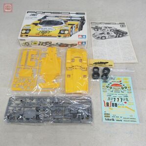 未組立 1/24 ニューマン・ポルシェ 956/タカキュー・トヨタ88CV まとめて2個セット TAMIYA NEW MAN PORSHE Taka-Q TOYOTA【20の画像3