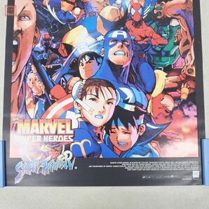 ポスター SS セガサターン マーヴル・スーパーヒーローズ VS. ストリートファイター カプコン CAPCOM MARVEL B2サイズ【20の画像3