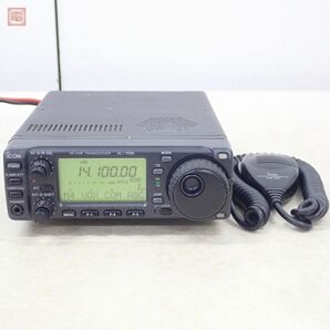 アイコム ICOM IC-706 HF帯/50/144MHz 100W/50W/10W オプションフィルター組込済【20の画像1