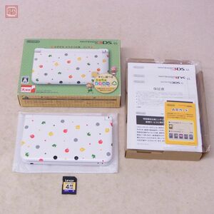 1円〜 動作品 美品 シリアル一致 ニンテンドー 3DS LL 本体 SPR-001 とびだせ どうぶつの森 パック 任天堂 Nintendo 箱説付【10