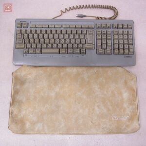 動作品 SHARP X68000 キーボード DSETK0016CE01 オフィスグレー シャープ【20