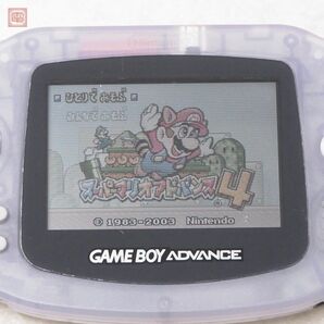 動作品 シリアル一致 GBA ゲームボーイアドバンス 本体 AGB-001 ミルキーブルー ニンテンドー 任天堂 Nintendo 箱説付【10の画像2