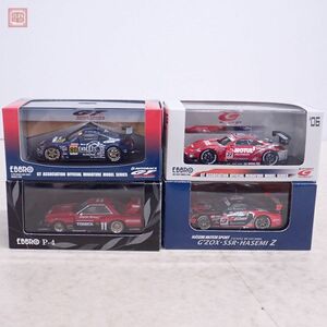 エブロ 1/43 JGTC 2004 エンドレス ダイシン アドバン Z/スカイライン シルエット 等 まとめて4台セット EBBRO 破損有 現状品【10