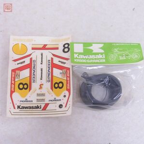 未組立 タミヤ 1/12 カワサキ KR500 グランプリレーサー KIT NO.1428 オートバイシリーズNo.28 小鹿 TAMIYA Kawasaki G.P.RACER【20の画像6