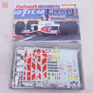 未組立 モデラーズ 1/20 フットワーク無限ホンダ FA13 No.5007 MODELER’S Footwork MUGEN HONDA【20