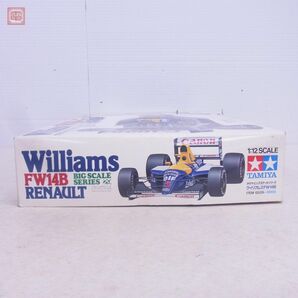 未組立 タミヤ 1/12 ウイリアムズ FW-14B ルノー ビッグスケールシリーズ No.29 ITEM 12029 TAMIYA Williams RENAULT【40の画像2