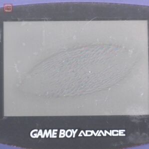 GBA ゲームボーイアドバンス 本体 AGB-001 バイオレッド ニンテンドー 任天堂 Nintendo ジャンク【10の画像7