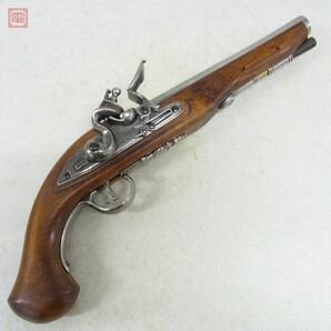 KTW エアコキ フリントロック ピストル CAW製木製ストック換装済 ウッドストック リアルウッド FLINTLOCK PISTOL 現状品【20の画像3