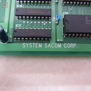 X68000 SX-68SC SCSIボード SCSI BOARD システムサコム SYSTEMSACOM 動作未確認【10の画像4