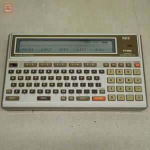 NEC ハンドヘルドパーソナルコンピュータ PC-2001 本体 日本電気 現状品【10