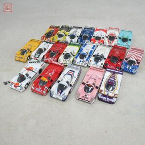 ビテス/オニキス他 1/43 ポルシェ 956 ロスマンズ/ジャガー XJR9 カストロール 等 まとめて20台セット 車体のみ 破損有 ジャンク【20の画像1