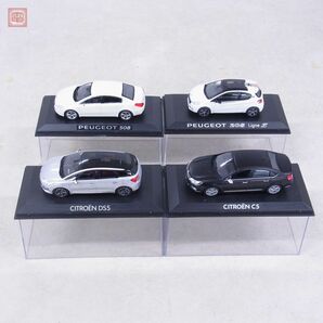 ノレブ 1/43 シトロエン DS5/C5/プジョー 508/208 まとめて4台セット NOREV Citroen PEUGEOT【20の画像1