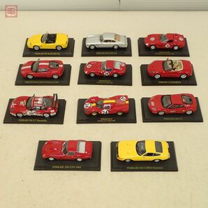 アシェット 1/43 フェラーリ コレクション まとめて95台セット F40/612/512/FXX 等 まとめ売り 現状品 hachette ミニカー Ferrari【SPの画像3