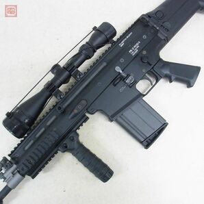 東京マルイ 次世代電動ガン スカーH ブラック スカー ヘビー SCAR-H ライフルスコープ付 現状品【40の画像5