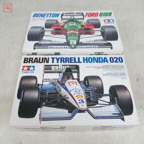 未組立 ブラウン・ティレル ホンダ 020/ベネトン・フォード B188 まとめて2個セット TAMIYA BRAUN TYRRELL BENETTON FORD【20の画像1