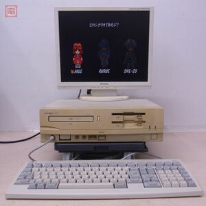  рабочий товар NEC PC-9821Ce model S2 корпус HDD нет клавиатура есть Япония электрический с дефектом [40