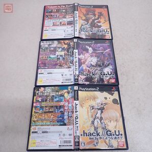 動作保証品 PS2 プレステ2 .hack//G.U. Vol.1/2/3/感染拡大 Vol.1/2/3/4 まとめて 7本セット バンダイ BANDAI 箱説/DVD付【10の画像5