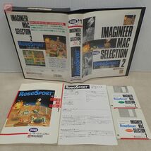 Macintosh日本語版 3.5インチFD ロボスポーツ/VフォーヴィクトリーII/シムシティ2000 まとめて3本セット IMAGINEER MAC SELECTION【20_画像2