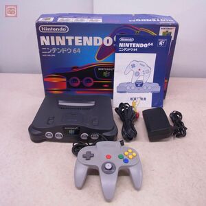 動作品 N64 ニンテンドウ64 本体 NUS-001 任天堂 Nintendo 箱説付【20