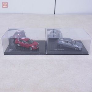 日産特注 1/43 日産 ティアナ/日産 スカイライン セダン V37 計2台セット NISSAN TEANA SKYLINE【10