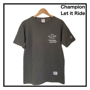 チャンピオン T1011 × Let it Ride コラボモデルTシャツ