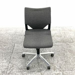 Wilkhahn/ウィルクハーン Modus/モダス デスクチェア キャスター脚 グレー シンプル モダン 事務椅子 ワークチェア オフィスの画像3