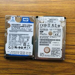 【ジャンク】HDD ハードディスク（750GB/640GB/500GB/250GB） 15台 まとめ売り 即決の画像5