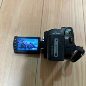 (A3)SONY digital video camera HDR-XR100 operation verification settled * charge check ending *SONY battery pack NP-FH70 / NP-FH60
