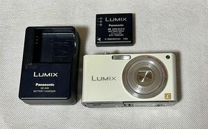 Panasonic LUMIX デジタルカメラ DMC-FX33 充電器 予備バッテリー一つ 付き 可動品 激安一円スタート