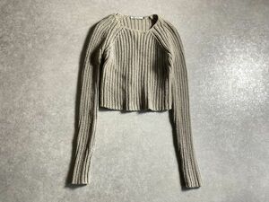 T by Alexander Wang* весна лето * коричневый n ключ вязаный дизайн low gauge укороченные брюки Short вязаный tops * Alexander one 