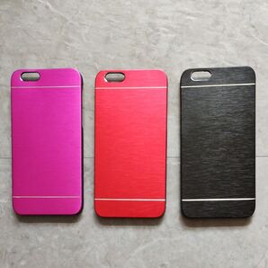 新品未使用【3個セット】 iphone6,iphone6s アルミハードケース