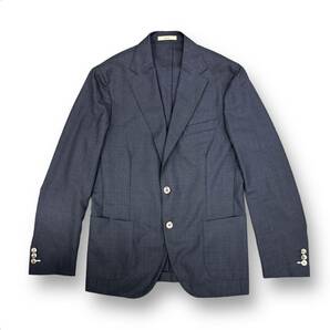 ● BOGLIOLI CALAIS カレー シングルジャケット スラックス セットアップ スーツ ボリオリ 46 02829 の画像2