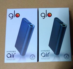 glo hyper air オーシャンブルー オーロラティール 2個セット グロー ハイパー エア