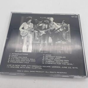 【希少・ブート】The Rolling Stones/ローリング・ストーンズ/CD/M.S.G.75 with Eric Clapton/コレクター放出品の画像2