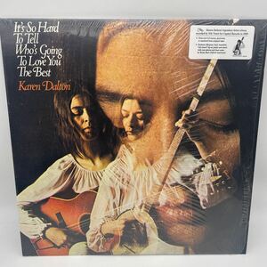【US盤】カレン・ダルトン/Karen Dalton/It's So Hard To Tell Who's Going to Love You The Best/レコード/LP/69年作/