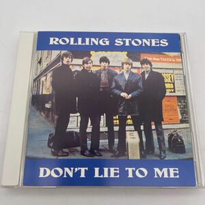 【希少・コレクター放出品】/ローリング・ストーンズ/The Rolling Stones/Don't Lie To Me/ブート/CD