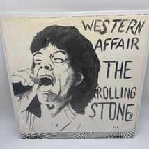 【希少・コレクター放出品】/ローリング・ストーンズ/The Rolling Stones/Western Affair/ブート/レコード_画像1
