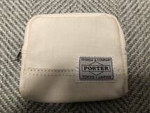 PORTER ポーター DUCK コインケース 白 ホワイト ダック ポーチ_画像1