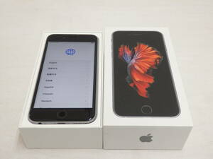 kd42) ジャンク Apple/au MKQN2J/A iPhone6S 64GB Silver 利用制限:〇 ※バッテリー容量:71％