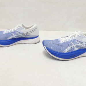 mf61) asics S4 1013A129 アシックス ランニングシューズ スニーカー ブルー×ホワイト 25.5cm の画像3