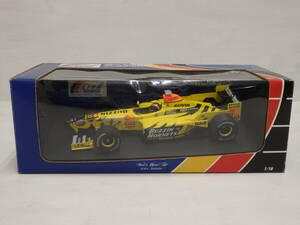 om31) ※ジャンク MINICAMPS 1/18 JORDAN MUGEN HONDA TEST CAR SUZUKA 1998 LIMITED EDITION! 1000 PCS. HEINZ-HARALD FRENTZEN EDITION