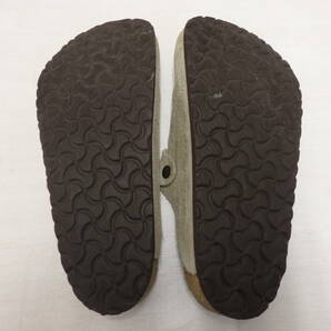 mf62) BIRKENSTOCK BOSTON BS TAUPE ビルケンシュトック ボストン スウェード サンダル トープ 27cmの画像6